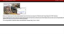 Desktop Screenshot of myinfo.wisc.edu