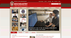 Desktop Screenshot of biochem.wisc.edu