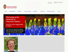 Tablet Screenshot of microscopy.wisc.edu