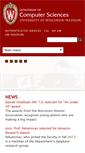 Mobile Screenshot of cs.wisc.edu