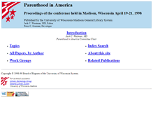 Tablet Screenshot of parenthood.library.wisc.edu