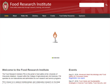 Tablet Screenshot of fri.wisc.edu