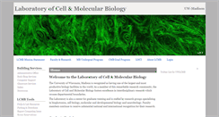 Desktop Screenshot of molbio.wisc.edu