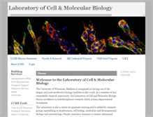Tablet Screenshot of molbio.wisc.edu