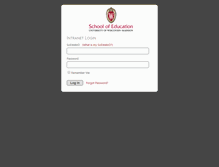 Tablet Screenshot of intranet.education.wisc.edu