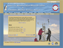Tablet Screenshot of amrc.ssec.wisc.edu