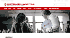 Desktop Screenshot of prelaw.wisc.edu