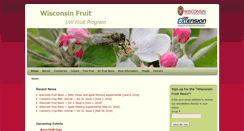Desktop Screenshot of fruit.wisc.edu