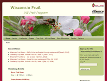 Tablet Screenshot of fruit.wisc.edu