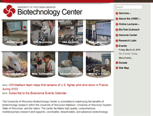 Tablet Screenshot of biotech.wisc.edu