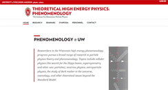 Desktop Screenshot of pheno.wisc.edu