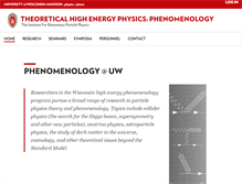 Tablet Screenshot of pheno.wisc.edu