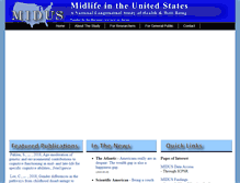 Tablet Screenshot of midus.wisc.edu