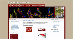 Desktop Screenshot of bocklabs.wisc.edu