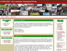 Tablet Screenshot of comm-org.wisc.edu