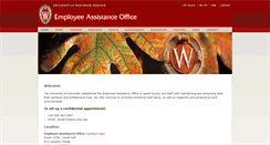 Desktop Screenshot of eao.wisc.edu