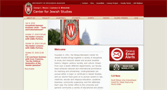 Desktop Screenshot of jewishstudies.wisc.edu