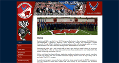 Desktop Screenshot of afrotc.wisc.edu