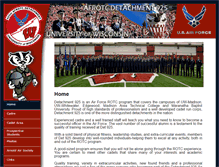 Tablet Screenshot of afrotc.wisc.edu