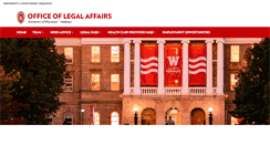 Desktop Screenshot of legal.wisc.edu