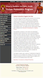 Mobile Screenshot of humanproteomics.wisc.edu