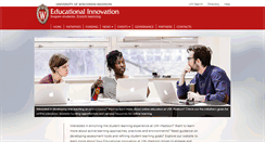 Desktop Screenshot of edinnovation.wisc.edu