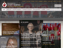 Tablet Screenshot of dysci.wisc.edu