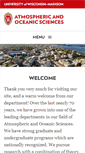 Mobile Screenshot of meteor.wisc.edu