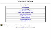 Tablet Screenshot of marrella.aos.wisc.edu