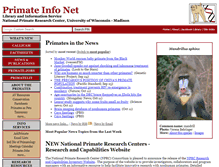Tablet Screenshot of pin.primate.wisc.edu