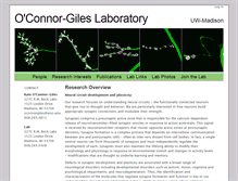 Tablet Screenshot of oconnorgiles.molbio.wisc.edu