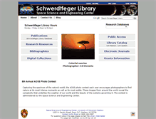 Tablet Screenshot of library.ssec.wisc.edu
