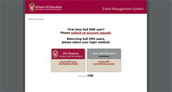Desktop Screenshot of ems.education.wisc.edu