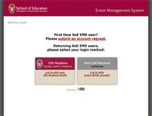 Tablet Screenshot of ems.education.wisc.edu