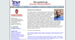 Desktop Screenshot of landick.wisc.edu