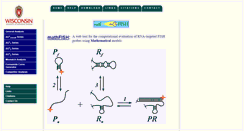Desktop Screenshot of mathfish.cee.wisc.edu