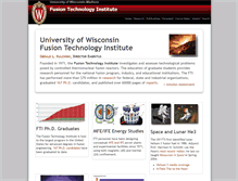 Tablet Screenshot of fti.neep.wisc.edu