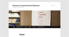 Desktop Screenshot of ccr.commarts.wisc.edu