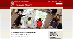 Desktop Screenshot of geoalliance.wisc.edu