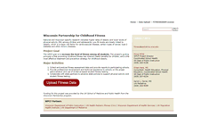 Desktop Screenshot of fitness.pediatrics.wisc.edu