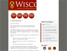 Tablet Screenshot of payback.wisc.edu
