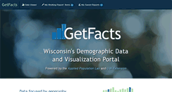 Desktop Screenshot of getfacts.wisc.edu