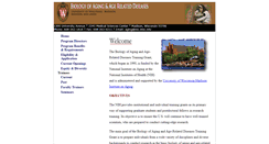 Desktop Screenshot of biologyofaging.wisc.edu