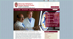 Desktop Screenshot of adrc.wisc.edu