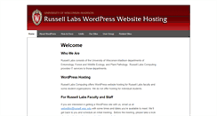 Desktop Screenshot of labs.russell.wisc.edu