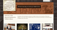 Desktop Screenshot of mayrentinstitute.wisc.edu