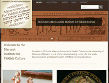 Tablet Screenshot of mayrentinstitute.wisc.edu