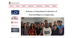 Desktop Screenshot of foodeng.wisc.edu
