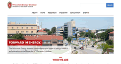 Desktop Screenshot of energy.wisc.edu