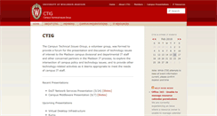 Desktop Screenshot of ctig.wisc.edu
